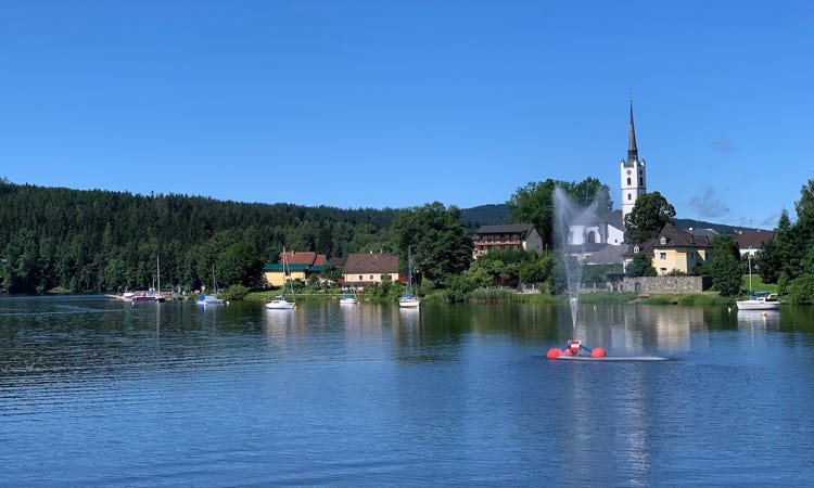 Frymburk and Sightseeing around the Lipno Lake