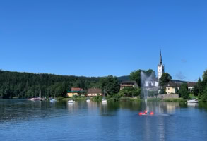 Frymburk at Lipno Lake