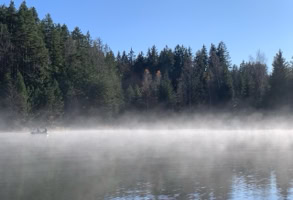 Lipno Lake for fishing